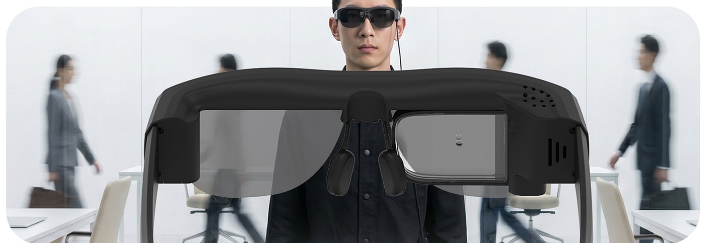 Falcon 007 Pro capture-system product rendering in a field-operation presentation